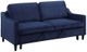 Homelegance® Adelia Navy Convertible Studio Sofa with Pull-Out Bed-0