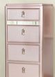 Furniture of America® Avior Rose Gold Swivel Chest-1