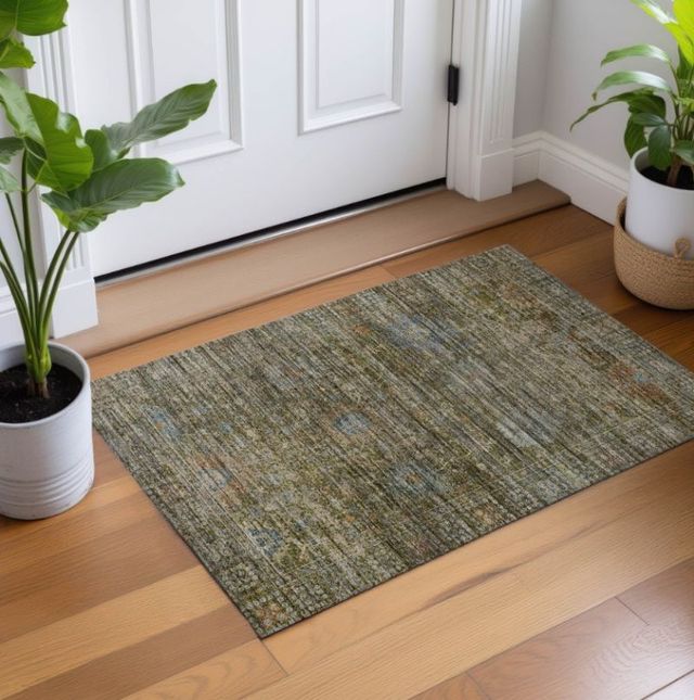 Dalyn™ Rug Company Aristo AR2 Olive 5'x8' Area Rug-2