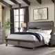 Intercon Forge Wire Brushed Steel Gray Nightstand-1