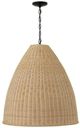 YHD Kai Rattan Beige 3-Light Large Pendant Lighting-0