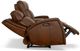 Flexsteel® Mustang Brown Power Reclining Loveseat with Console and Power Headrests-4