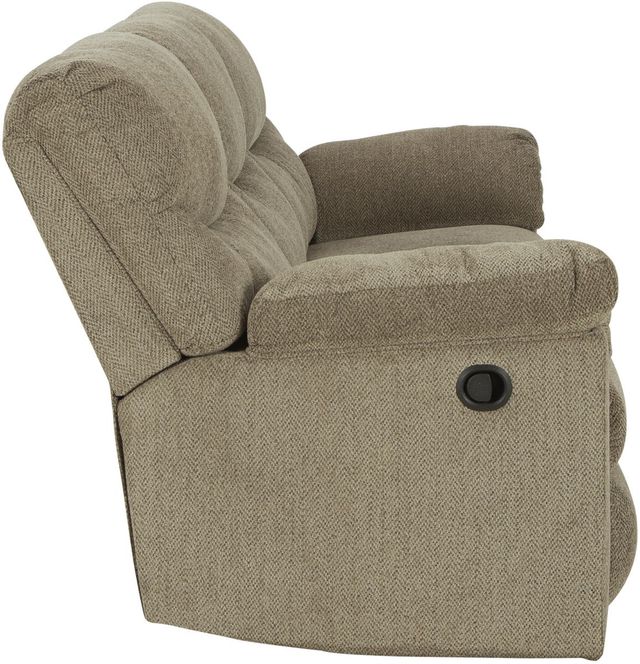 Signature Design by Ashley® Alphons Briar Manual Reclining Sofa-3