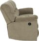 Signature Design by Ashley® Alphons Briar Manual Reclining Sofa-3