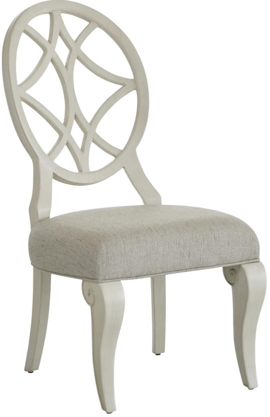 Legacy Classic Jasper County 2-Piece Gray/White Dogwood Dining Side Chair Set-0