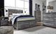 Signature Design by Ashley® Baystorm 2-Piece Gray Full Storage Panel Bed Set-3