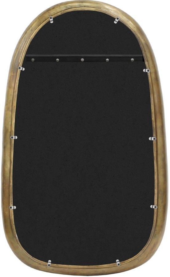 Meridian Furniture Auberge Brass Mirror-1