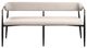 ACME Furniture Jaramillo Beige/Black Dining Bench-3