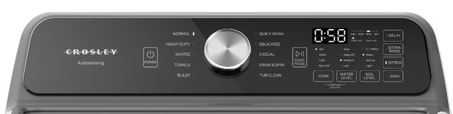 Crosley® 4.1 Cu. Ft. Harbor Mist Top Load Washer -1