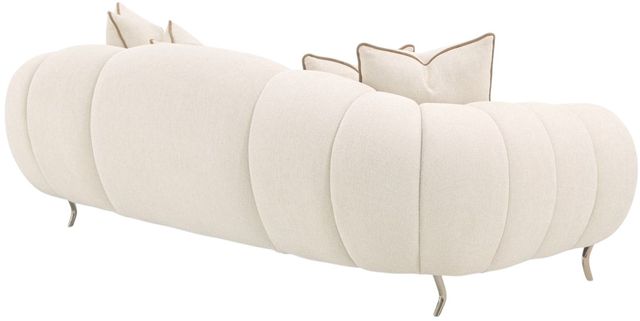 Michael Amini® Cloche Latte Dark Bronze Mansion Sofa-2