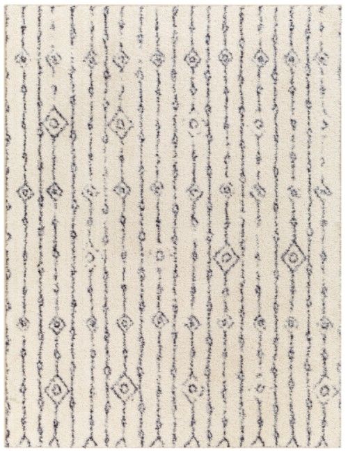 Surya Lykke White 4'x6' Area Rug-0