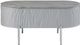 ACME Furniture Yukino Gray Coffee Table with Chrome Base-3