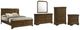 American Wholesale Furniture Porter 5-Piece Toffee Queen Bedroom Set-0