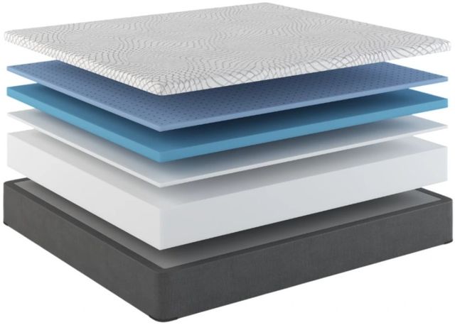 Sherwood® Bedding XXV Selene Doce 12" Gel Memory Foam Medium Tight Top Twin Mattress in a Box-3
