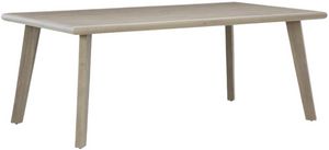 Signature Design by Ashley® Cliff Trails Beige Aluminum Outdoor Dining Table