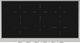 Ilve Nostalgie II 48” Stainless Steel Induction Rangetop with 6 Elements and Chrome Trim-0