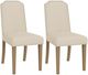 Riverside Furniture Mix-N-Match Chairs 2-Piece Ivory Clipped Top Upholstered Side Chair Set-0
