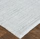 Feizy Redford Silver/White 5' x 8' Rug-2