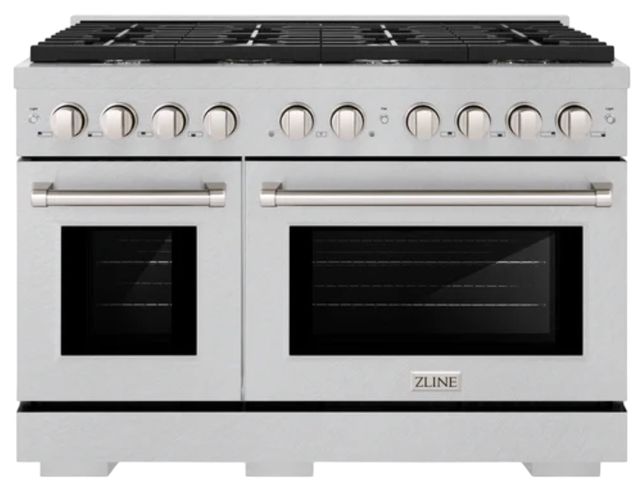 ZLINE 48" Satin Stainless Steel Pro Style Gas Range-0