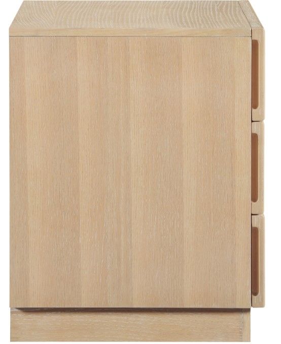 Meridian Furniture Weave Natural Nightstand-2