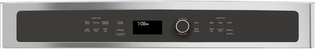 GE Profile™ 27" Stainless Steel Oven/Microwave Combo Electric Wall Oven-3