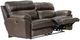 Catnapper® Costa Chocolate Leather Lay Flat Reclining Sofa-1