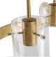 A & B Home Gold Kennedy 4-Light Chandelier-2