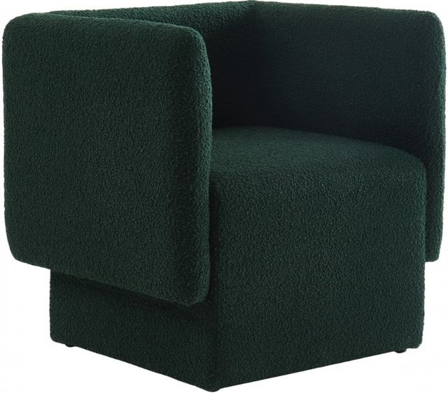 Meridian Furniture Vera Green Boucle Accent Chair-0
