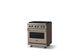Viking® 5 Series 30" Nantucket Pro Style Dual Fuel (LP) Range with Brushed Brass Trim-2