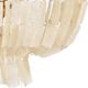 Wildwood Lamps Ellison Antique Gold Leaf/Capiz/Natural White Chandelier-1