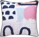 Stylecraft Norman Wyatt Home Blue/Pink/White Designer Pillow-0