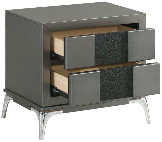 New Classic® Home Furnishings Nocturne Slate Gray Nightstand-3