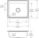 Elkay Lustertone® Classic Lustrous Satin 25" x 21-1/4" x 7-7/8" MR2-Hole Single Bowl Drop-In Sink-2