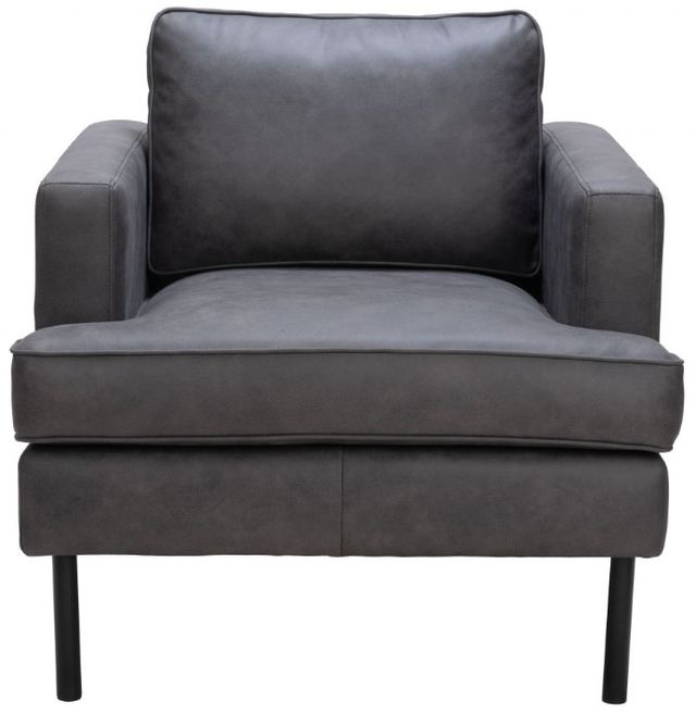 Zuo® Modern Decade Vintage Gray Armchair-2