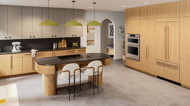 KitchenAid Panel Ready French Door Refrigerator with Platinum Interior