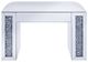 ACME Furniture Noralie Mirrored/White Vanity Stool-1