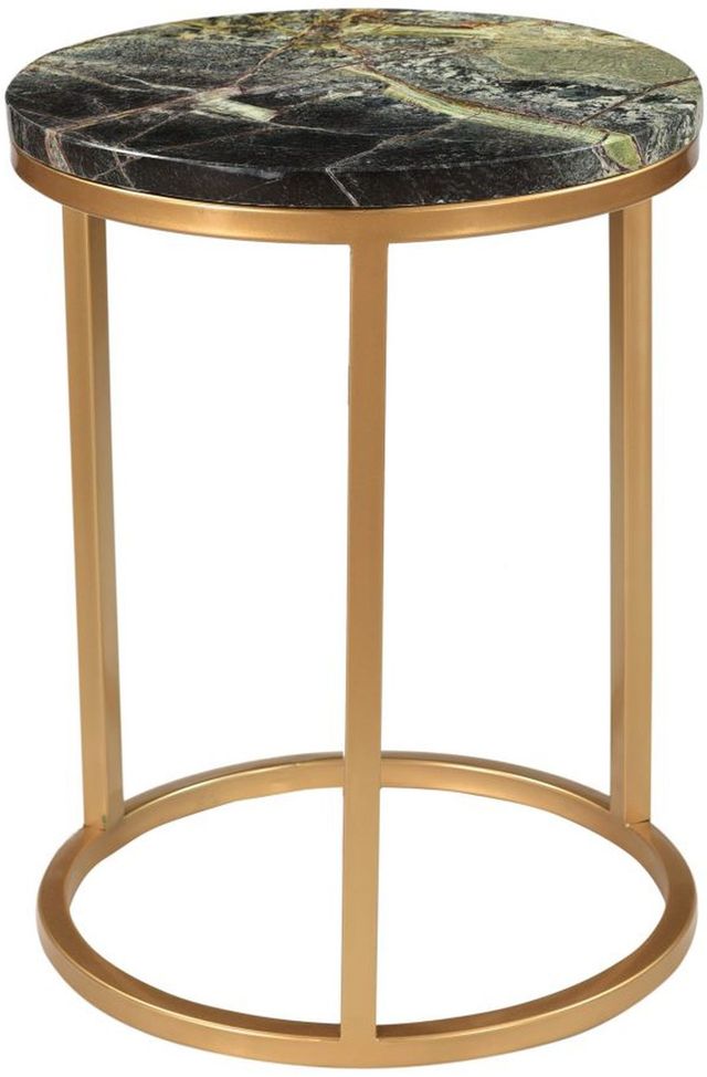 Moe's Home Collection Canyon Forest Accent Table with Gold Base-3