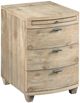 Hammary® Driftwood Bowfront Driftwood Chairside Table-0