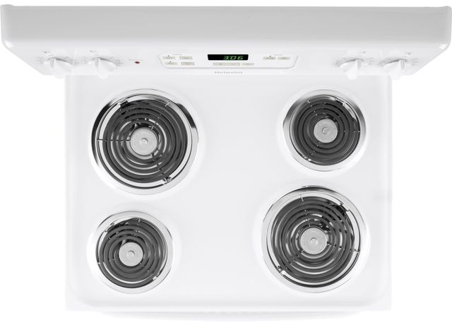 Hotpoint® 30" White Freestanding Electric Range-2