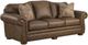 Craftmaster® Customizable CM Leather Three Cushion Leather Sofa-0