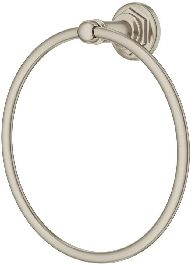DXV Oak Hill® Brushed Nickel Towel Ring-2