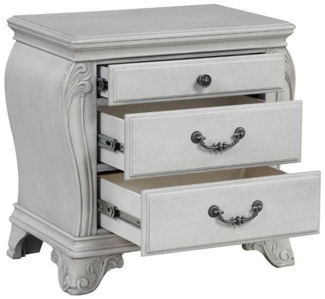 New Classic® Home Furnishings Cambria Hills Mist Gray Nightstand-3