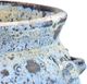 Currey & Company Cinisi Antique Blue Drip Small Planter-2
