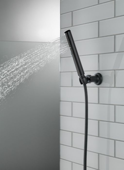Delta Universal Showering Matte Black 60" - 80" Hand Shower Hose-4
