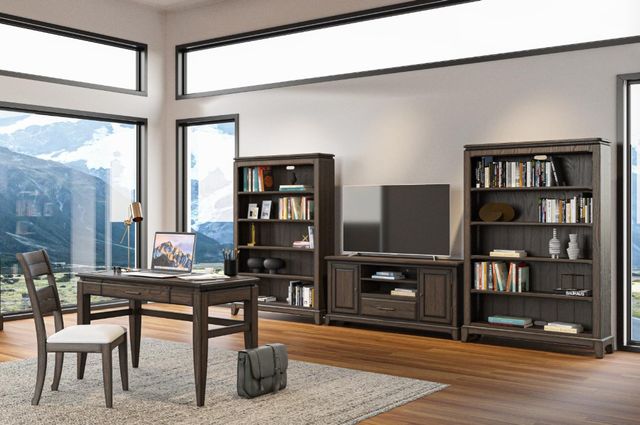 Bernards Bellamy Lane Brown Entertainment Console with Power Box-1