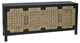 A & B Home Black/Taupe Sideboard Cabinet-0
