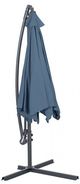 Furniture of America® Glam Light Sapphire Polyester/Steel Outdoor Cantilever Umbrella with LED-3