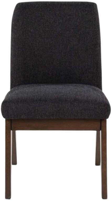 Signature Design by Ashley® Kendamor Black/Dark Brown Dining Side Chair-1