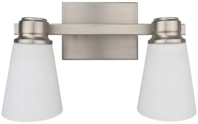 YHD Brushed Nickel 2-Light Vanity Lighting-0