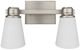 YHD Brushed Nickel 2-Light Vanity Lighting-0